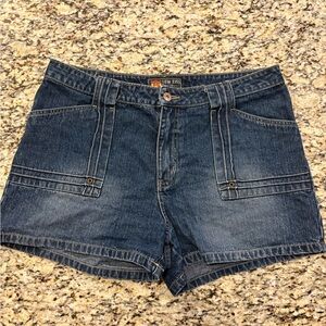 Route 66 Dark Blue Jean Shorts Sz 16